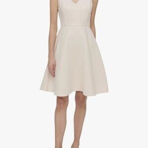 Tommy Hilfiger Cream Midi Dress